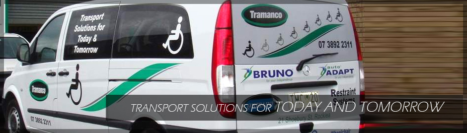 Transport solutions for today and tomorrow Tramanco van with wheelchair loader